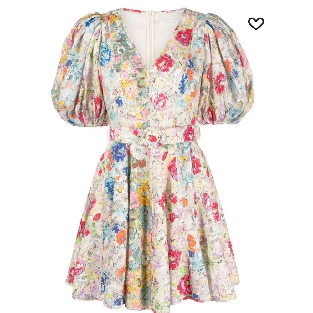 Zimmermann Clover Floral Minidress